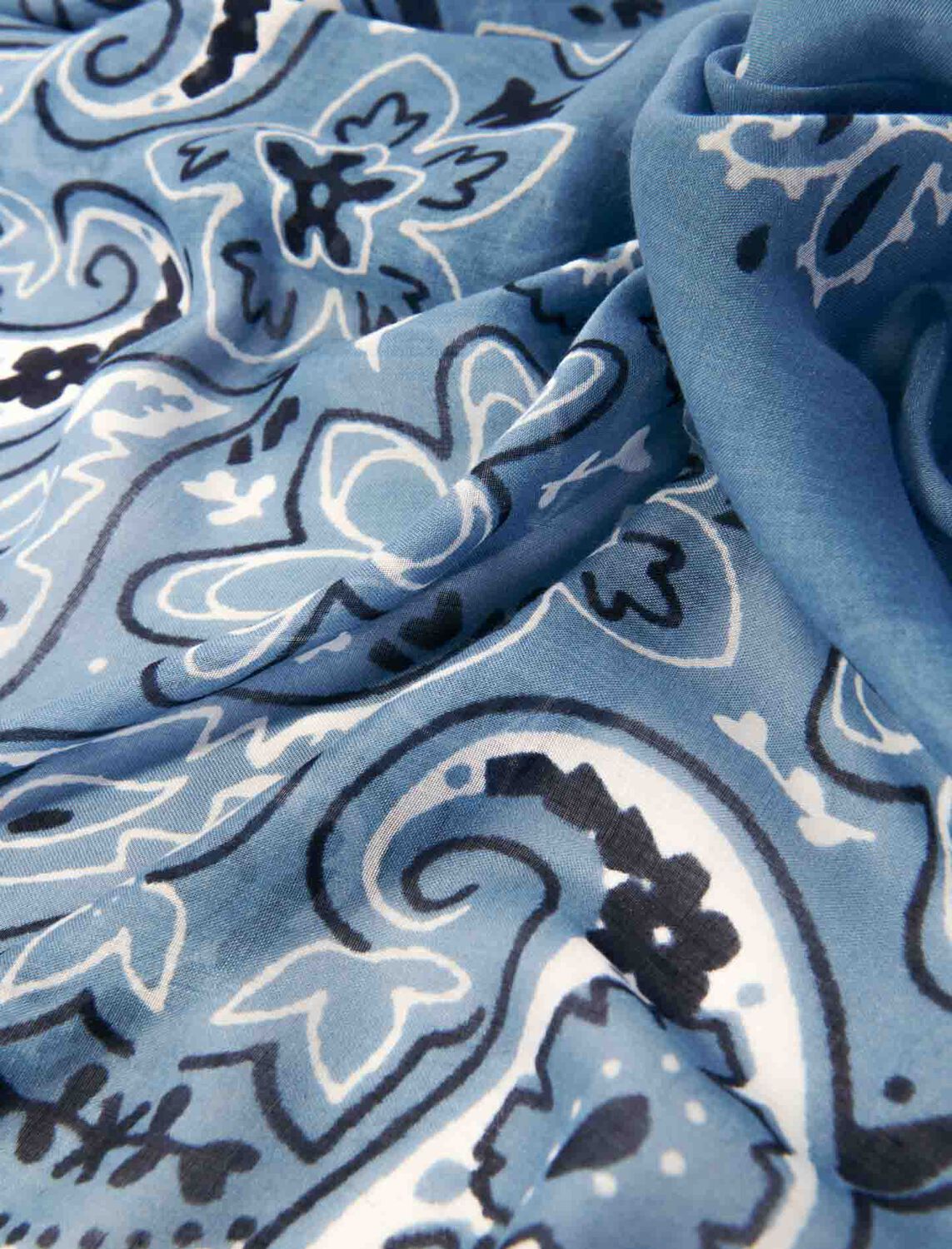 Bandana print shawl -  - MAJE