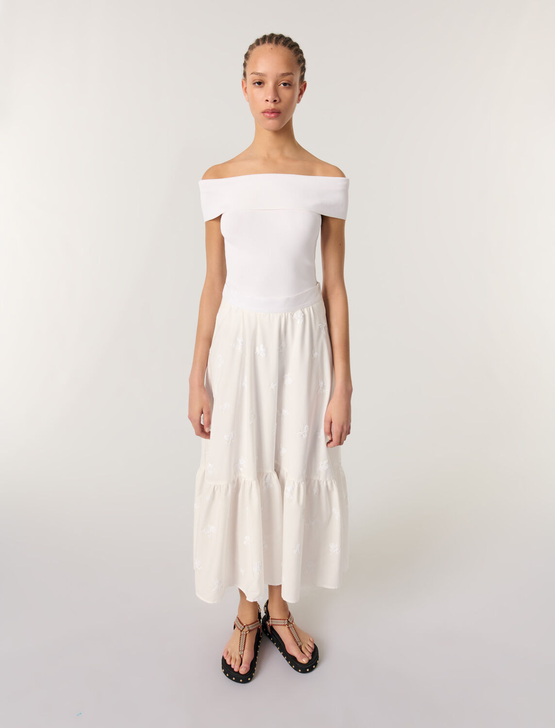 maje : Skirts & Shorts 顏色 白色/WHITE