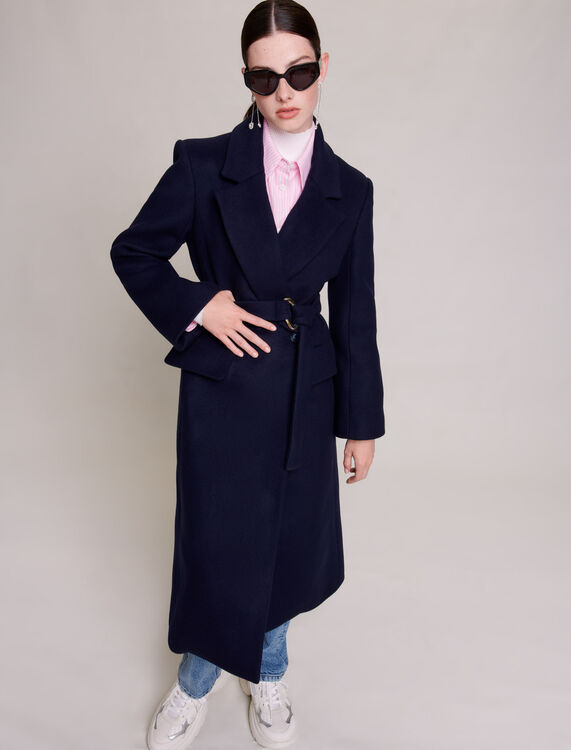 Long coat - Coats - MAJE