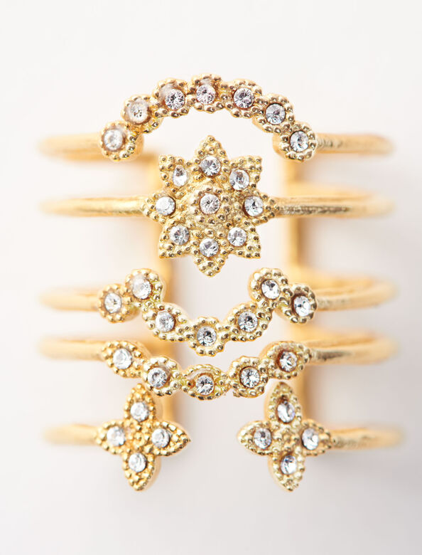 Precious day of the week ring : Jewelry color Gold