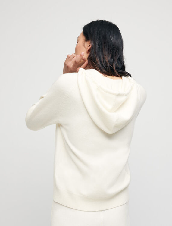 Cashmere hoodie - Cardigans & Sweaters - MAJE