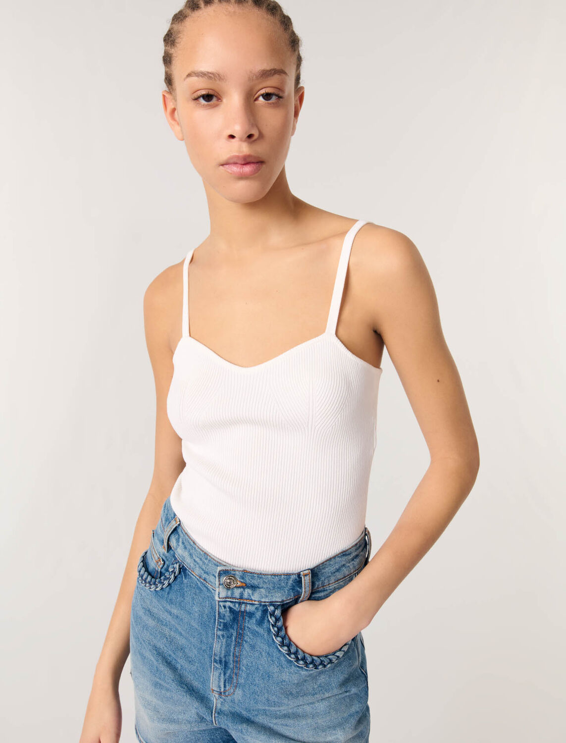 maje : Tops 顏色 白色/WHITE
