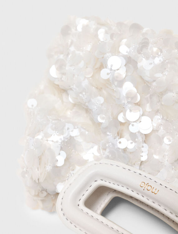 Milpli mini sequin clutch -  - MAJE