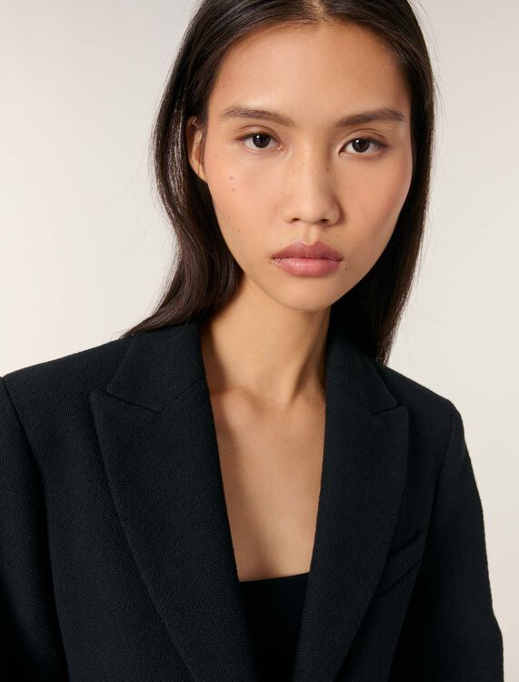 Slim-fit suit jacket - Blazers & Jackets - MAJE