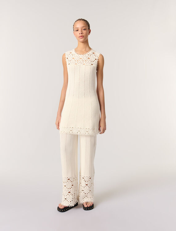 maje : Dresses 顏色 白色/WHITE
