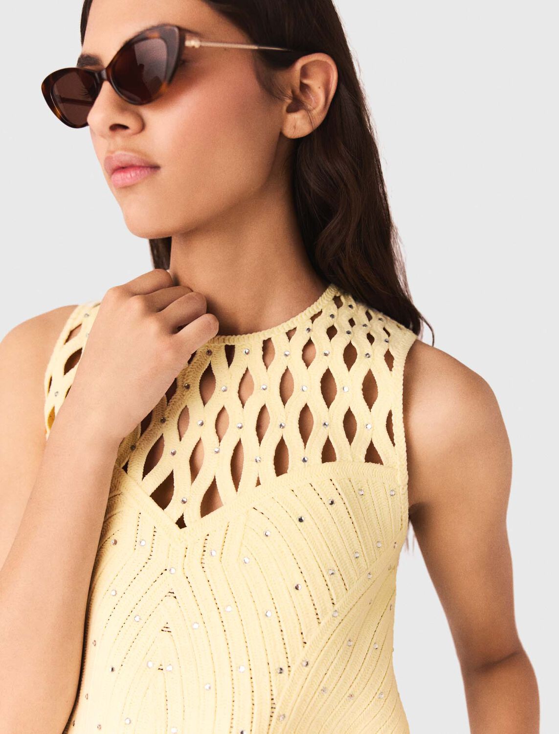 maje : Tops 顏色 淡黄色/PALE YELLOW