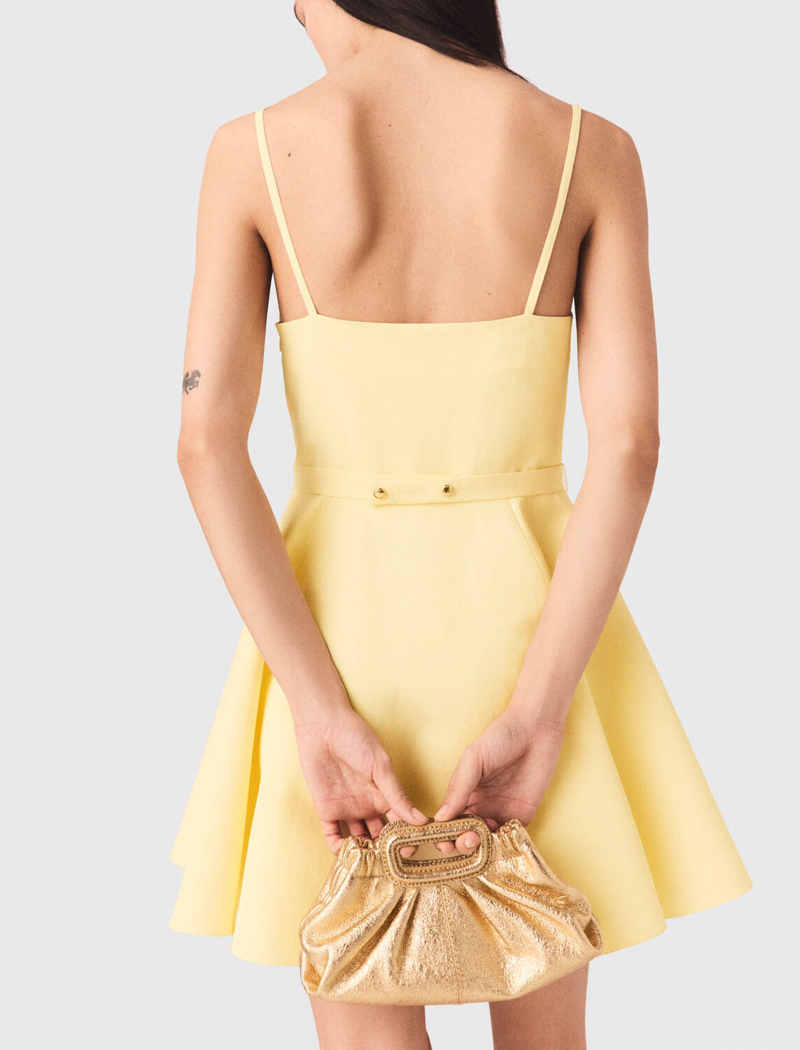 maje : Dresses 顏色 淡黄色/PALE YELLOW