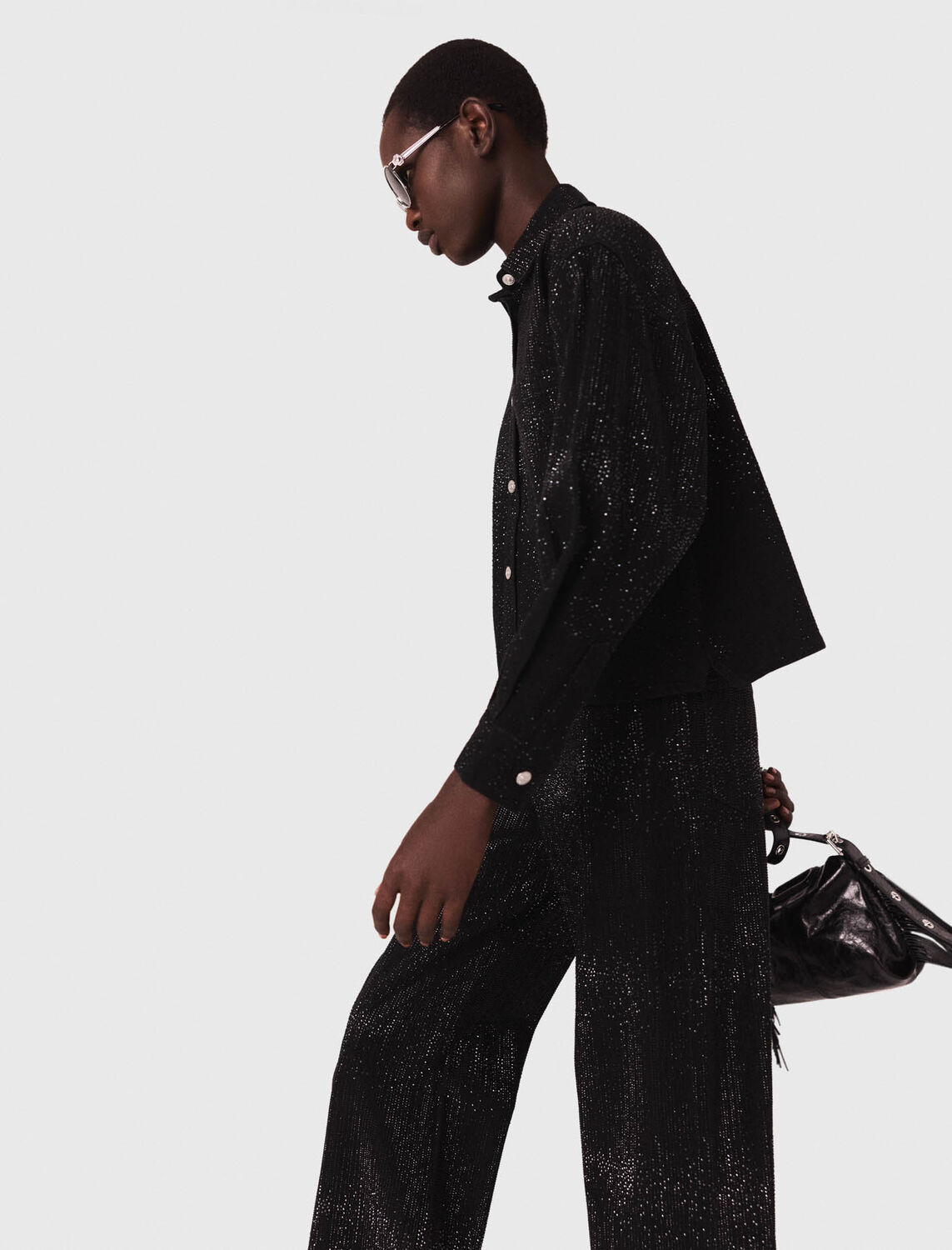 maje : Shirts 顏色 黑色/BLACK