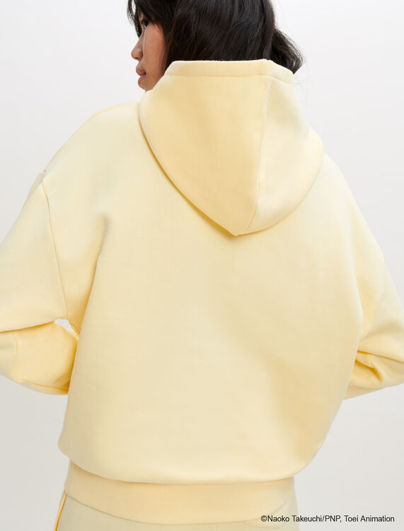L’AMOUR hooded sweatshirt - Tops - MAJE