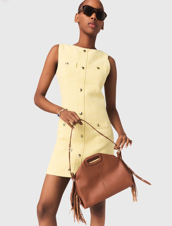 Short tweed dress - Dresses - MAJE
