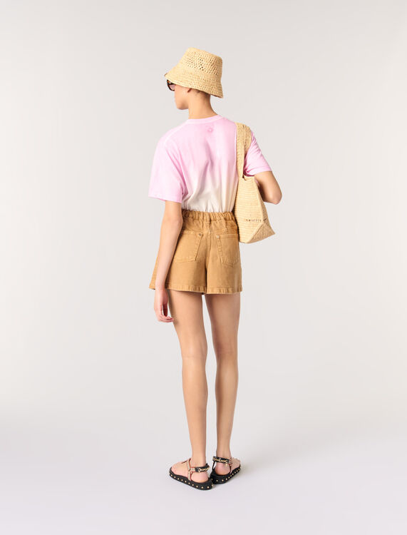 Printed T-shirt - Tops - MAJE
