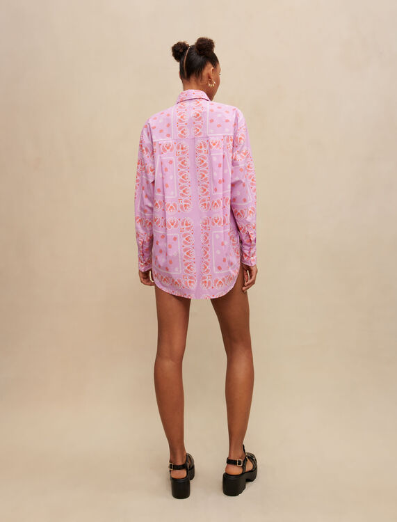 Paisley print shirt - Shirts - MAJE