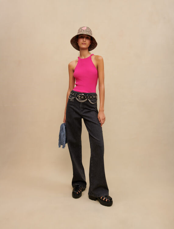 Link-strap top - Sweaters & Cardigans - MAJE