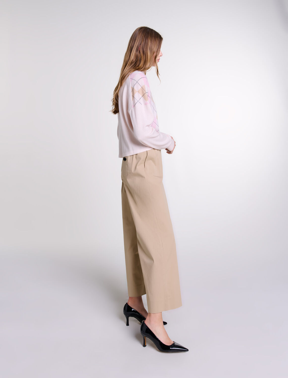 Short wool-blend sweater - Fall-Winter Collection - MAJE