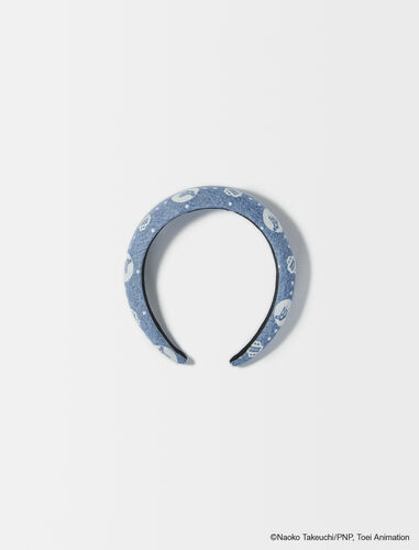 Denim headband : Other accessories color Blue