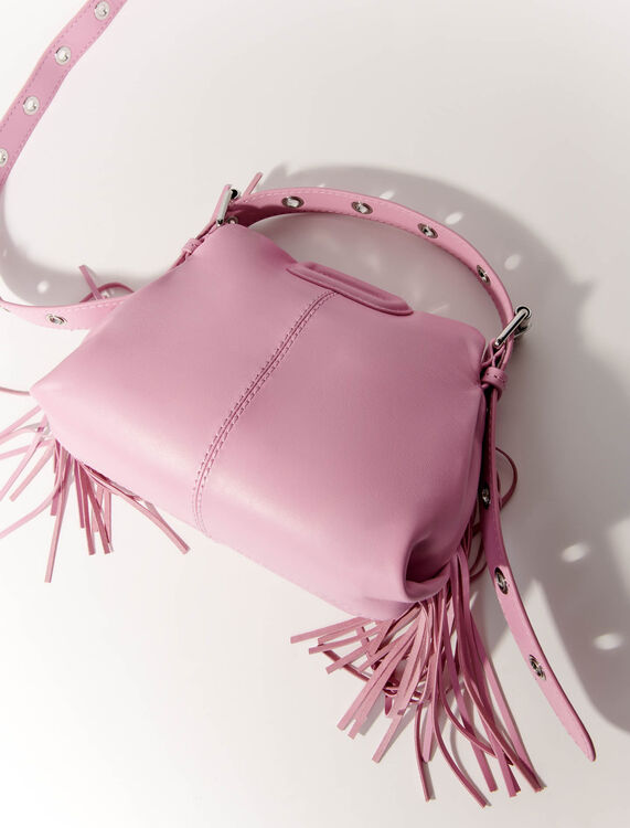 Smooth leather mini Miss M bag - Accessories - MAJE
