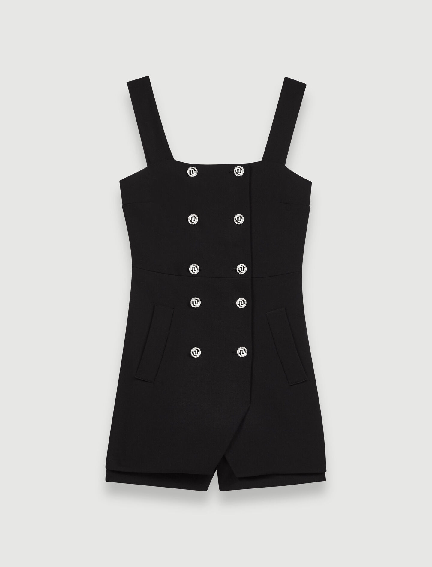buttoned playsuit