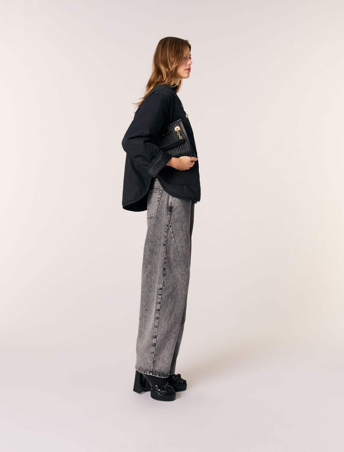 Reversible quilted coat - Coats - MAJE