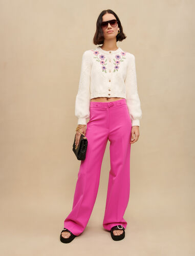 Maje : Trousers & Jeans 顏色 玫红色/FUSCHIA
