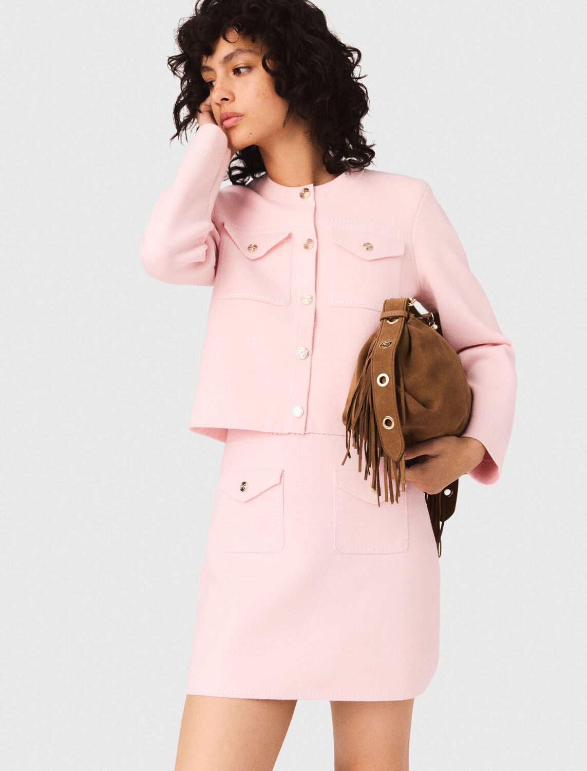 maje : Skirts & Shorts color Ecru