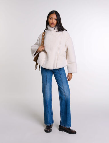 Short faux fur coat : Fall-Winter Collection color 