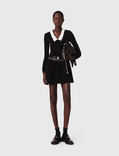 maje : Dresses color Black
