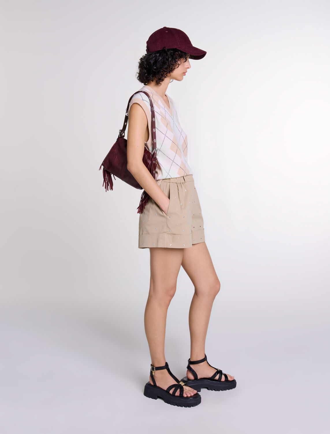 Sleeveless wool blend jumper - Fall-Winter Collection - MAJE