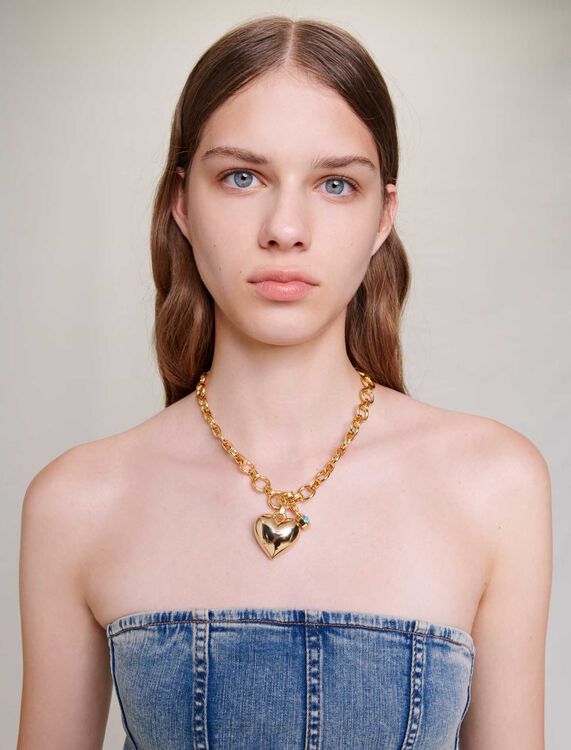Denim bustier - Tops - MAJE