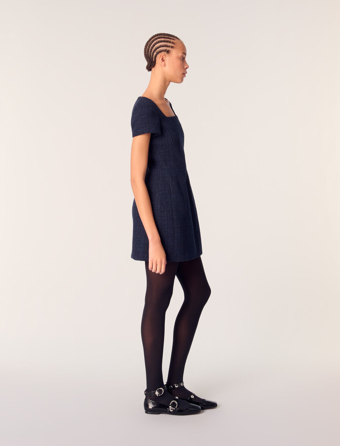 Short tweed dress - Dresses - MAJE