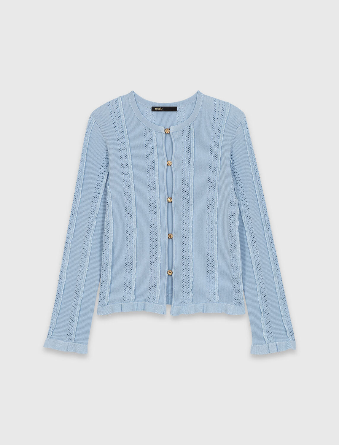 maje : Sweaters & Cardigans 顏色 天蓝色/BLUE SKY