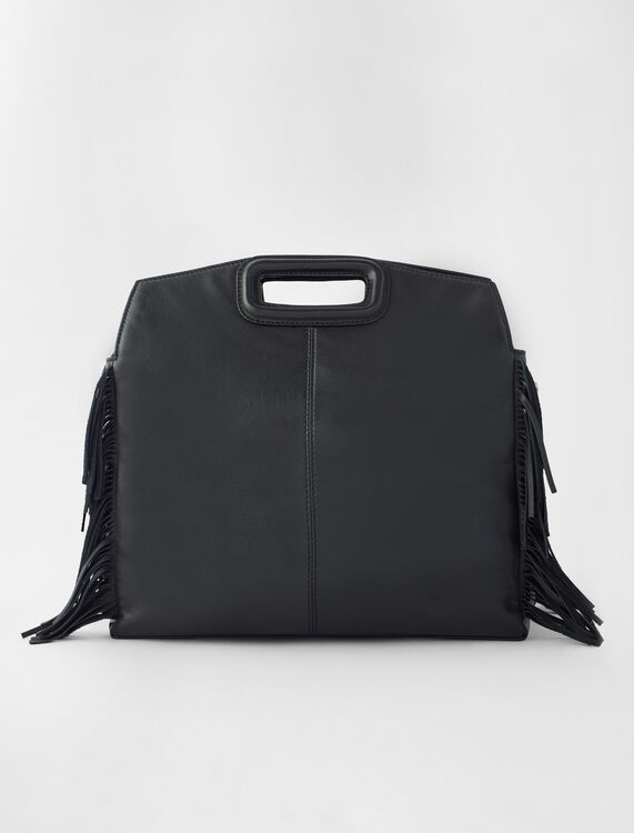 Leather M Walk bag - Bags - MAJE