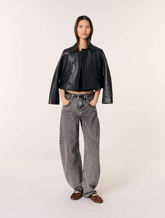 Maje : Trousers & Jeans 顏色 灰色/GREY