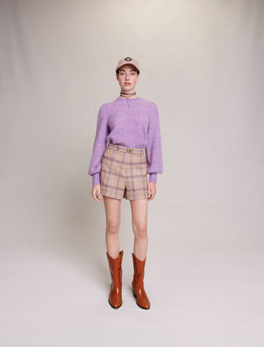 Knit jumper : Sweaters & Cardigans color Purple