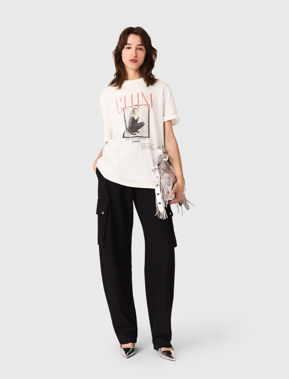 Celine Dion T-shirt - T-Shirts - MAJE