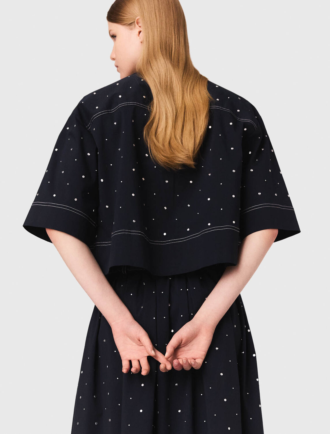 maje : Shirts color Navy