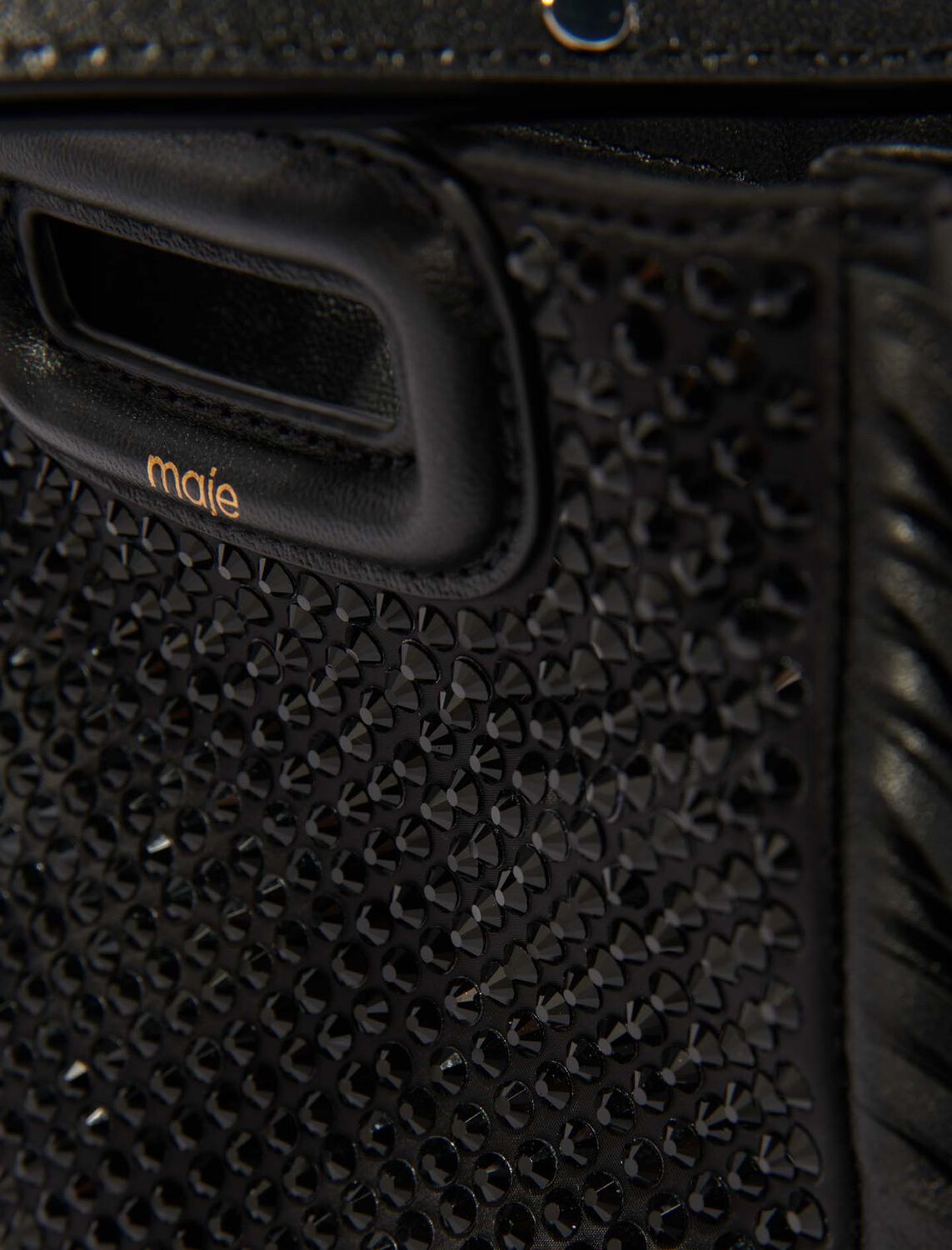 M mini rhinestone bag - Fall-Winter Collection - MAJE