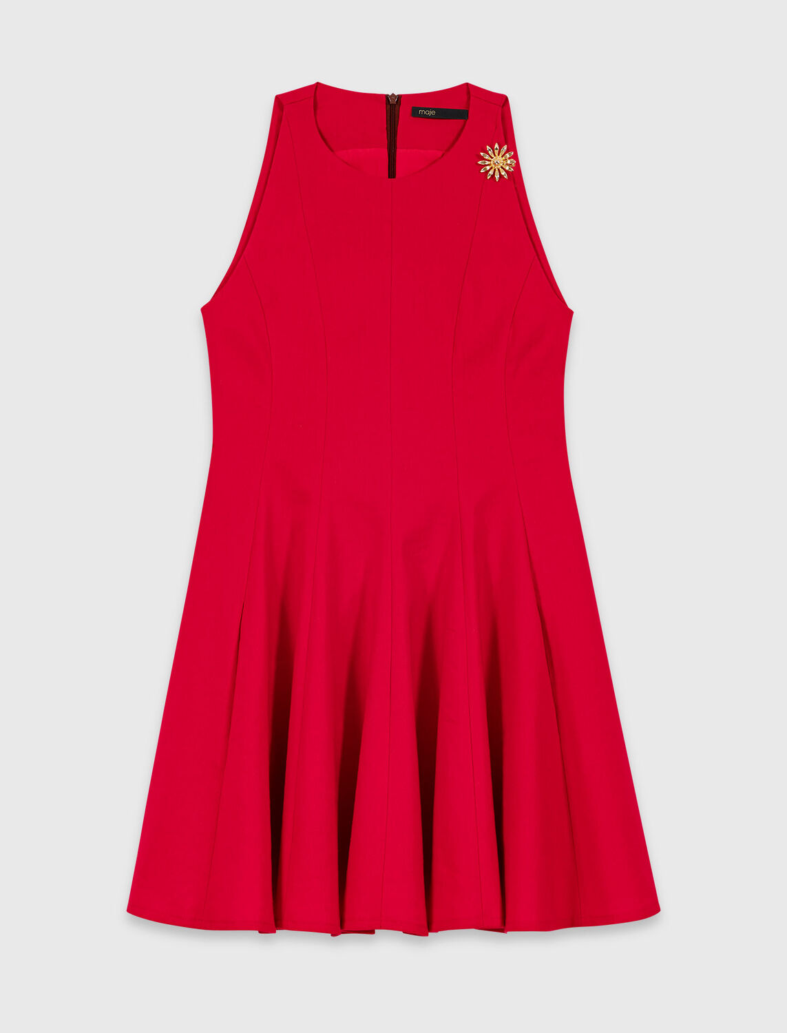 maje : Dresses 顏色 红色/RED