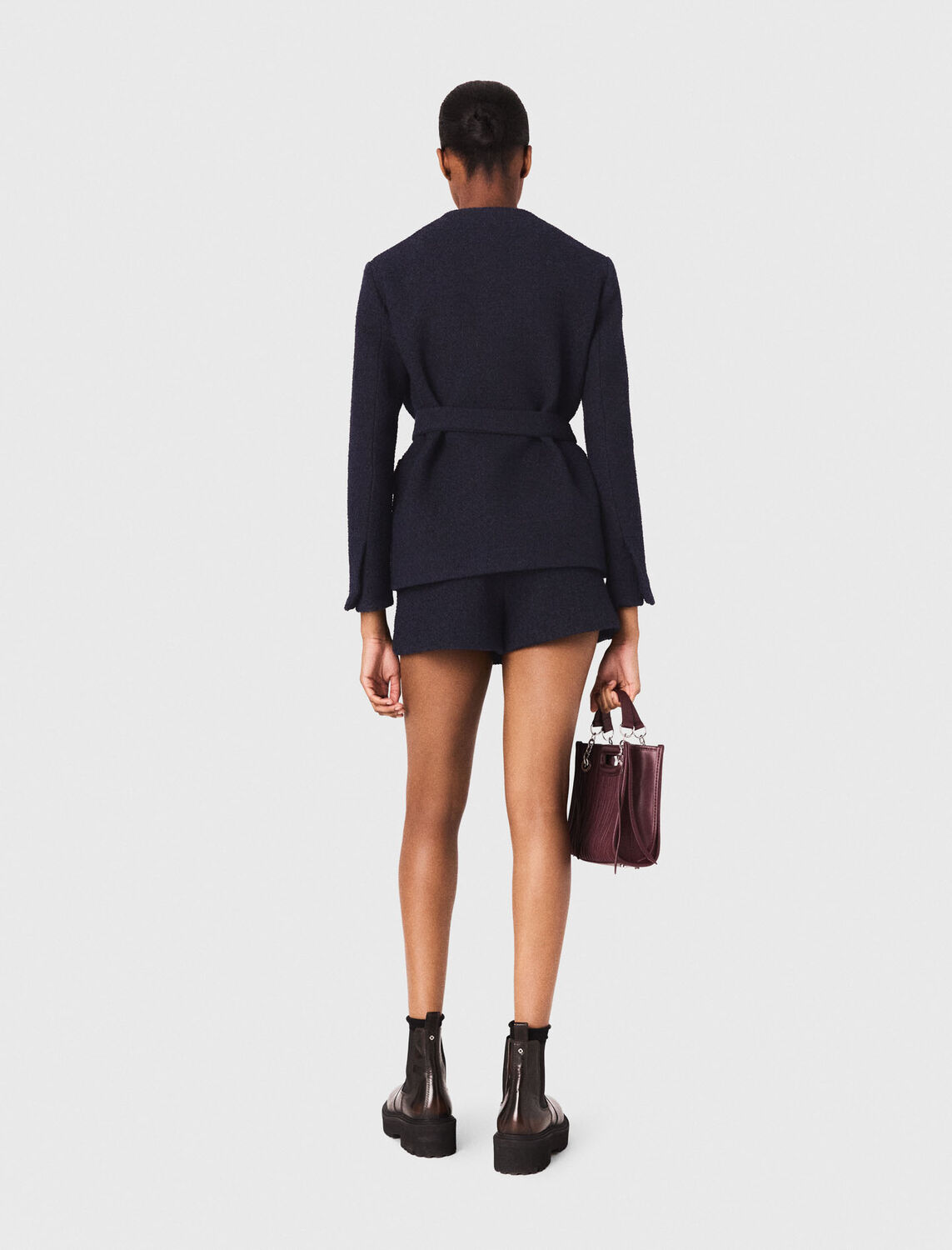 maje : readytowear-blazers 顏色 深蓝色/NAVY