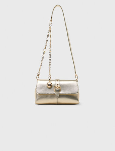 Metallic Miss M walk : Small leather goods color Light gold