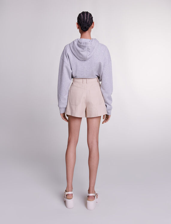 Linen shorts - Skirts & Shorts - MAJE