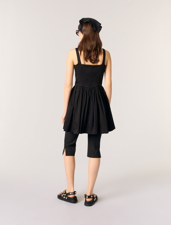 Short cotton dress - Dresses - MAJE