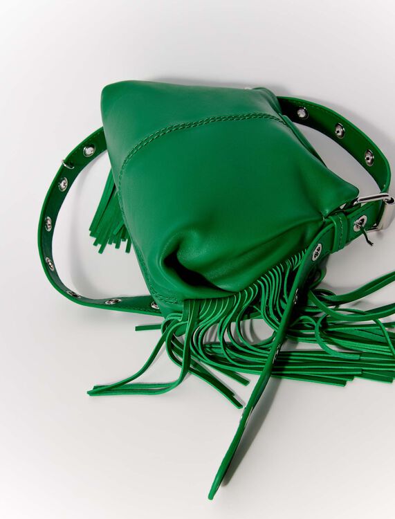 Smooth leather mini Miss M bag - Accessories - MAJE