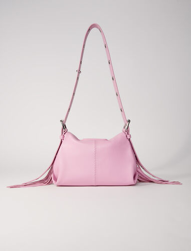 Smooth leather mini Miss M bag : Accessories color Pink