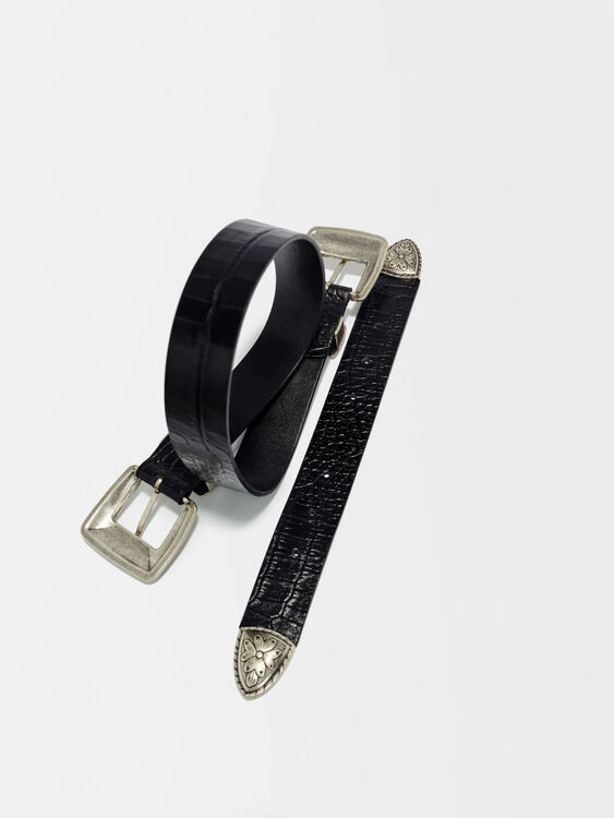 Double buckle belt - Other Accessories - MAJE