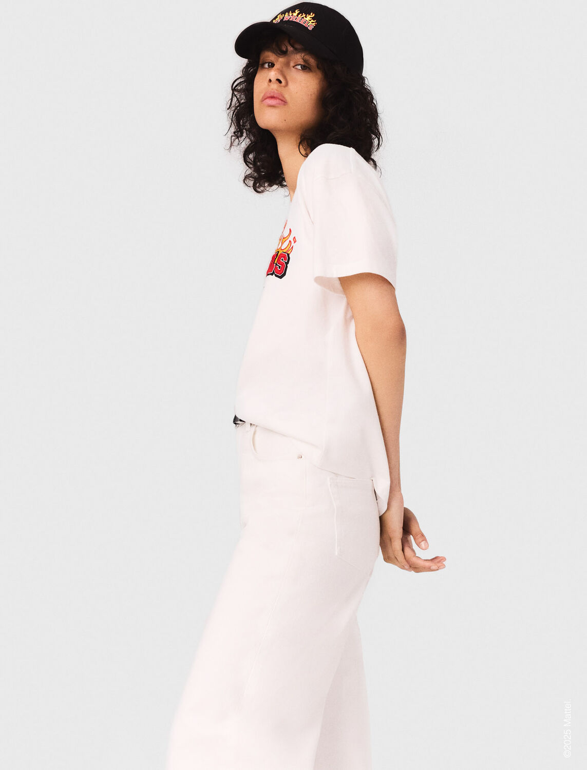 Embroidered T-shirt - T-Shirts - MAJE