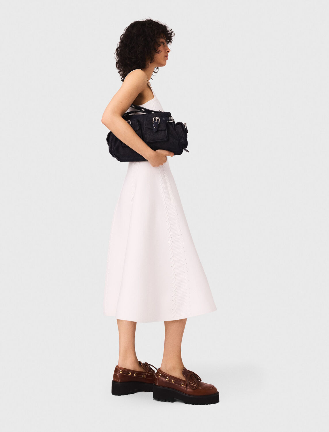 Miss M pockets denim bag -  - MAJE