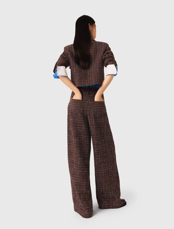 Tweed trousers - Trousers & Jeans - MAJE