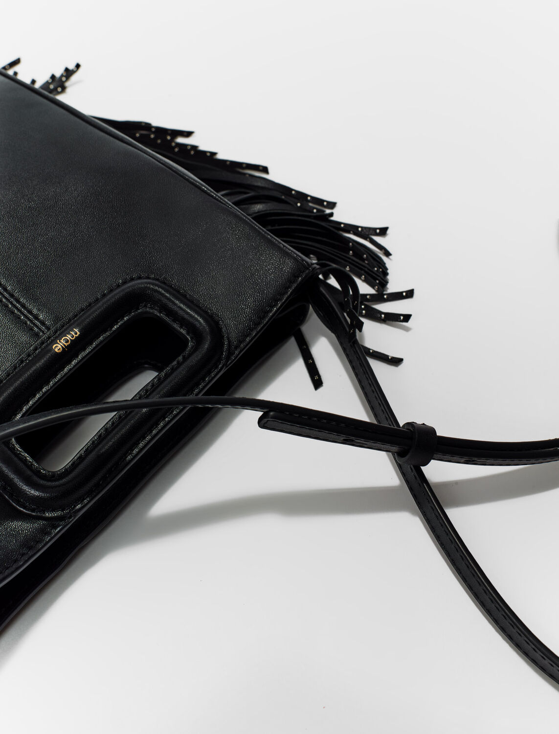 M bag with fringing decorated with studs : All Gift Ideas color 