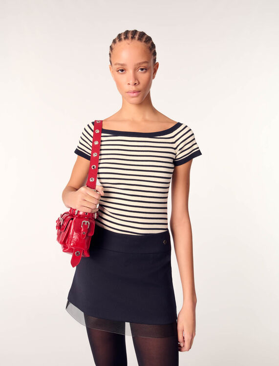 maje : Skirts & Shorts 顏色 深蓝色/NAVY