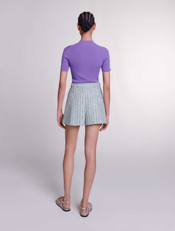 Tweed shorts - View All - MAJE